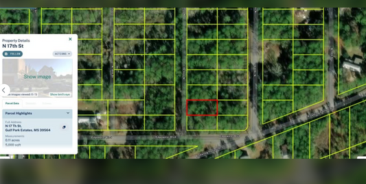 Land for Sale-Gulf Park Estates