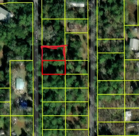 Double Lot for Sale- S 14th St-Mobile Home Friendy